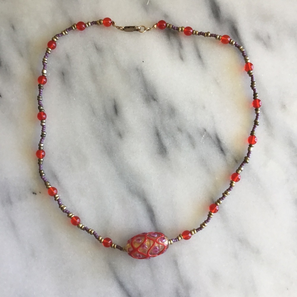 Pretty Little Cinnamon Necklace - Picture 2 of 3